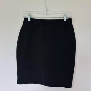 NY Collection Black Pencil Skirt